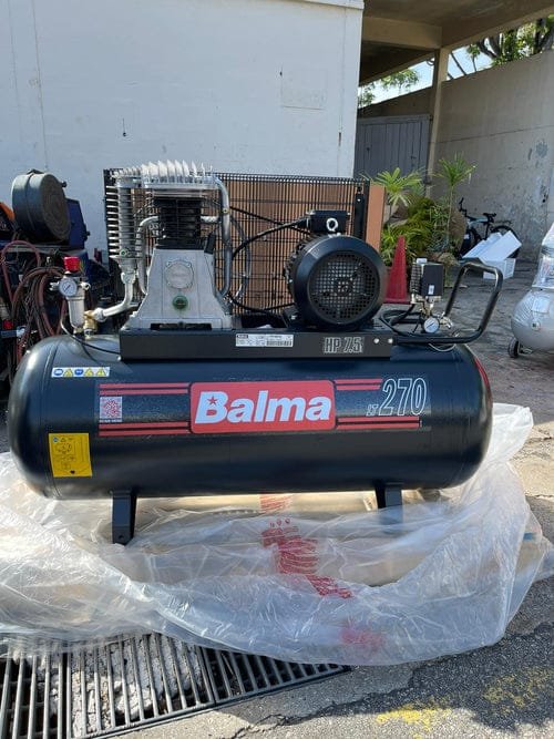 Balma 7.5Hp 270L 415V 2 Stage Air Compressor #B6000/270 Ct7.5 | Model : B6000/270 CT7.5