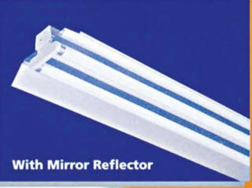 AFM218 LED Batten 2x8W 6500K Mirror Reflector