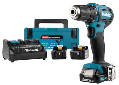 Makita 12V Max Cordless Driver Drill + 18V 5.0AH Batteries Combo Kit | Model : M-DF333DNX10