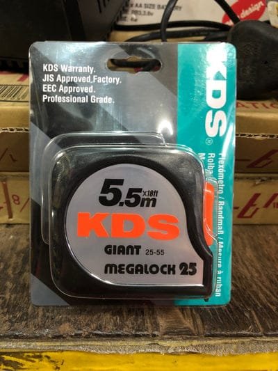 KDS 5.5m x 18ft Giant Megalock Measuring Tape MT2-K55 (25-55)