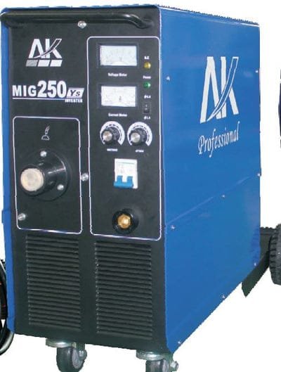 Ak Mig250S 1P/220V (4M Mb15+3M Earth Cable+Co2 Regulator) | Model : W-MIG250YS
