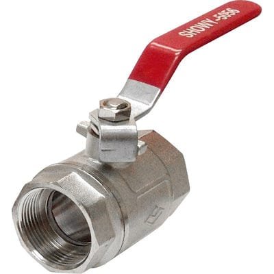 Showy Red Long Handle F/f Ball Valve 2-1/2" 5059 | Model : SHOWY-5059