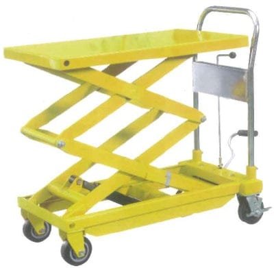 Aiko Hydraulic Scissor Table Lift Truck 300Kg Pu Wheel | Model : PT-WP300
