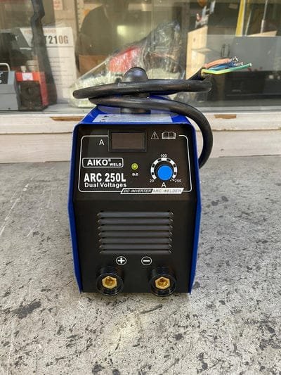 Aiko Arc250L 110V/220V Dual Welder 3M Welding Cable+3M Earth Cable | Model : W-ARC250L