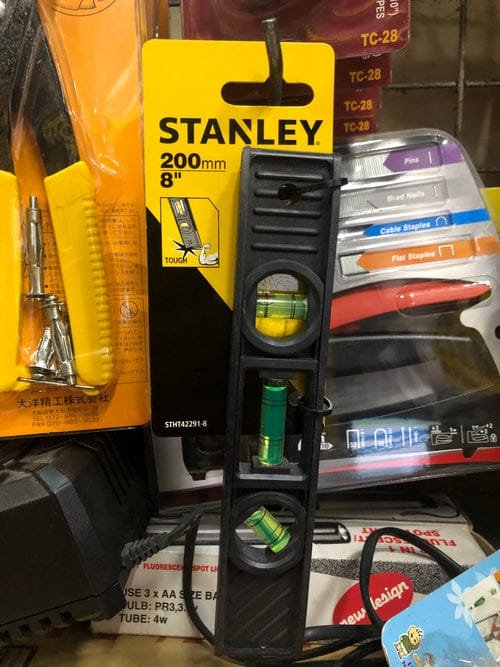 Stanley 8" Torpedo Magnetic Triple Level | 42291 (STY42291)