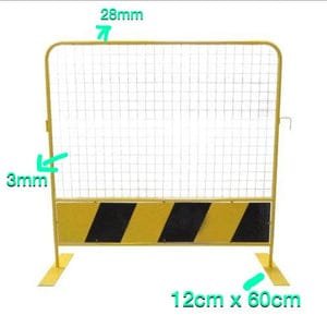 High Fencing Barricade 1.8 Normal | Model : FENCE-1818