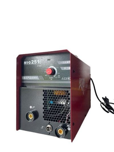 RILAND 220V Gasless Welding Machine MIG251E come with MIG Torch &amp; Welding Cable (Red) | Model: W-MIG251E-R