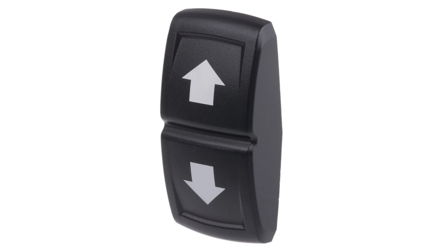 Carling Technologies, Rocker Switch Lens, Rocker Switch Lens, For Use With V Series Contura Switches, Whitex13pcs