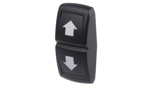 Carling Technologies, Rocker Switch Lens, Rocker Switch Lens, For Use With V Series Contura Switches, Whitex13pcs