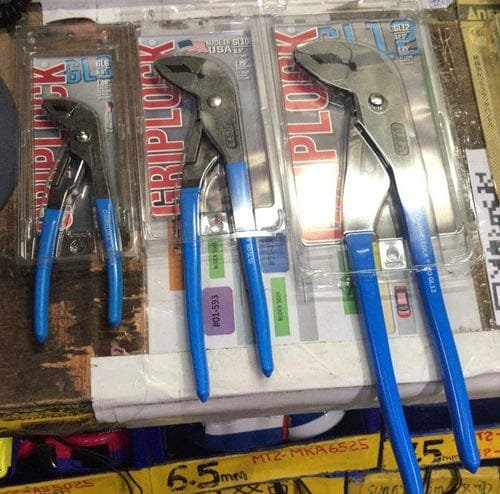 Channellock GL6 Wate rpump Pliers | Sizes : 6", 9.5" , 12"