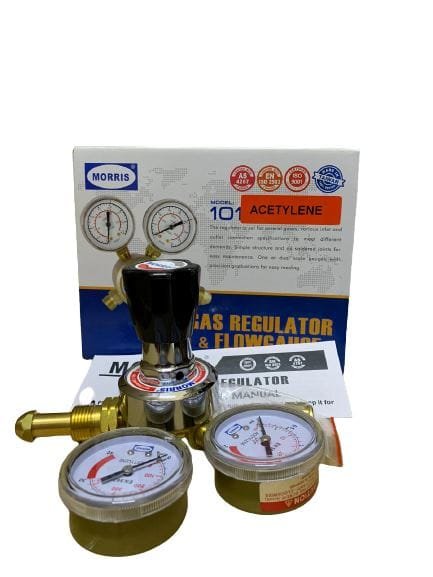 Morris Regulator with Gas : Acetylene | Model : REG-M-AC