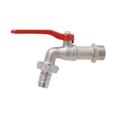 Showy 3/4 Red Handle Garden Tap (6074) | Model : SHOWY-6074