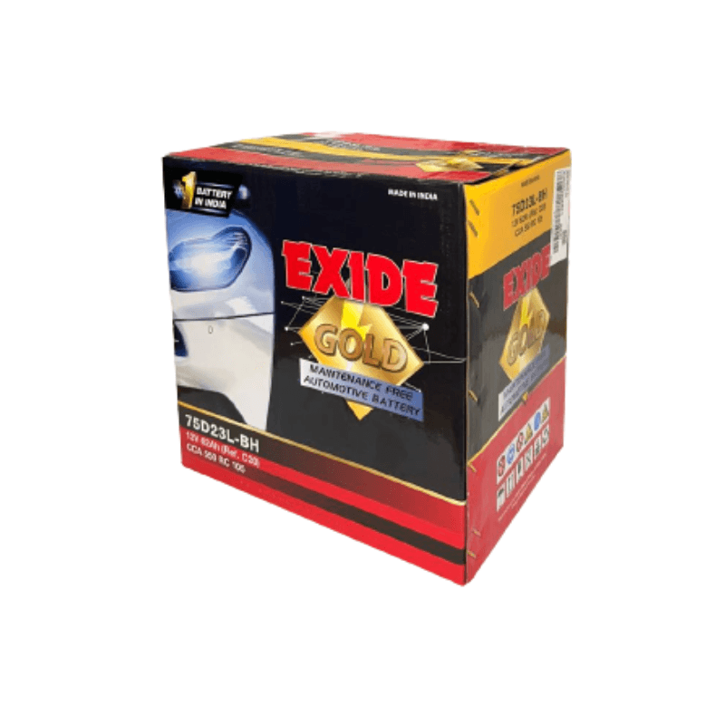 EXIDE Gold 75D23L/R-BH – India No.1 Battery