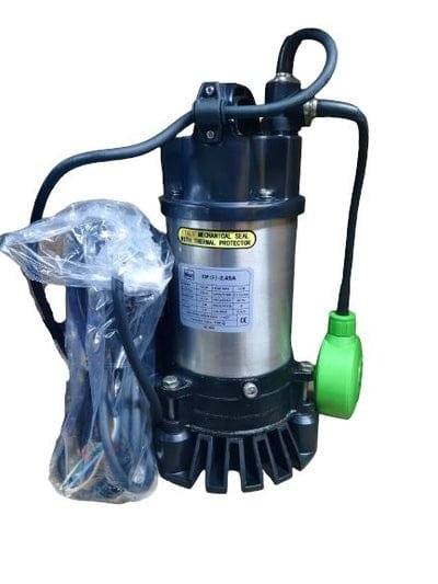 Mepcato 2" 217L/min Construction Industrial Sewage Water Submersible Pump with Stirring Device &amp; Float Switch (Auto) | Model: WP-CPF-2.4SA