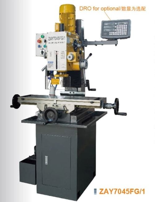 240V Milling & Drilling Machine R8 Spindle 800x240mm