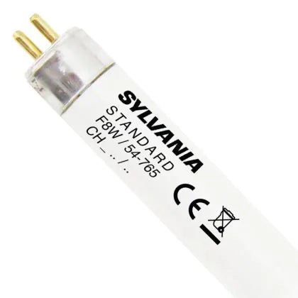 Sylvania T5 8W Tube – 6500K 765 Daylight Fluorescent Lamp