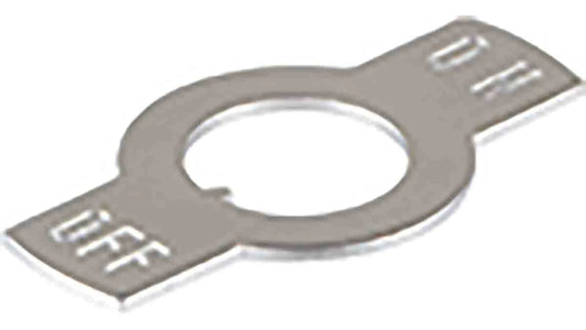 NKK Switches On-Off Legend Plate for use with M, Px75cs