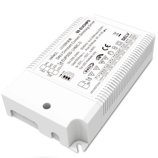 Euchips EUP50D-1HMC-0 50W DALI Constant Current LED Driver