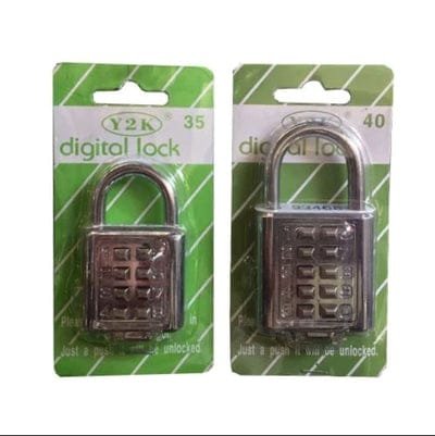 Y2K 10 Button Digital Lock | Size : 35mm (PL-Y35), 40mm (PL-Y40)| Model : W35 or W40