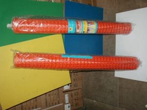 ACH Orange Safety Barrier Mesh Fence Netting 1M * 15M | Model : FENCE-ORANGE