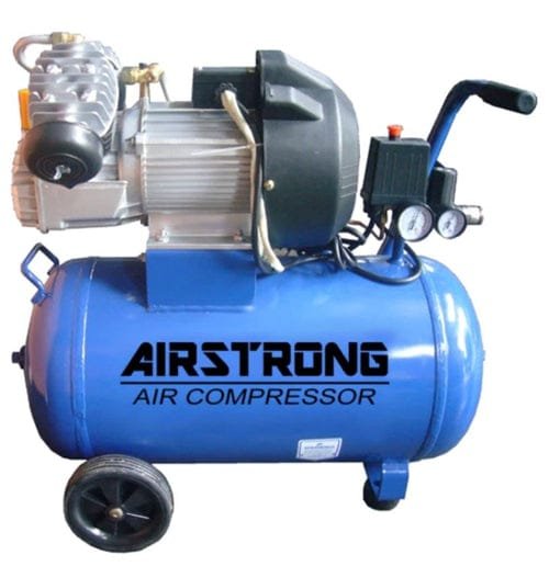 Airstrong 3Hp 50L 2 Cylinder Direct Air Compressor Export set