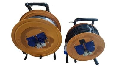 YEBAO Industrial Cable Reel with Double Socket &amp; MCB | Size: 1.5X25M , 2.5X50M | Model : ECR-YB