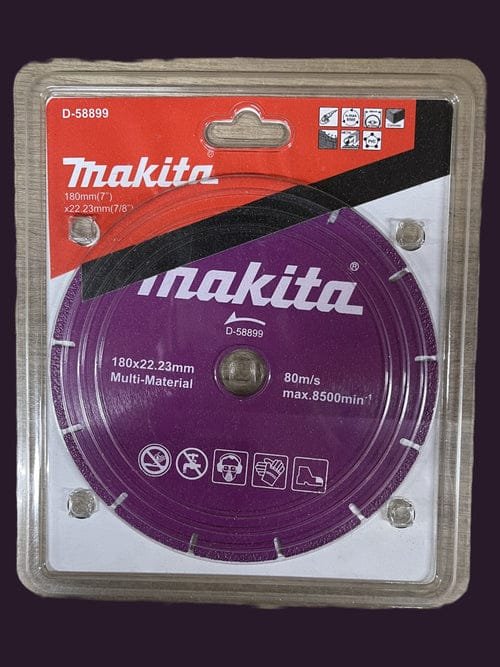 MAKITA 185mm Vacuum Brazed Diamond Wheel | Model: M*D-58899