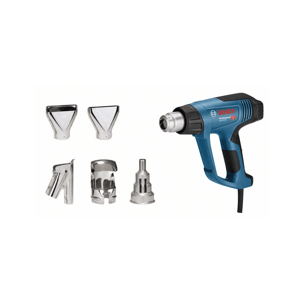 BOSCH GHG 20-63 KIT. Hot Air Gun. Heat Gun. Comes with accessories.