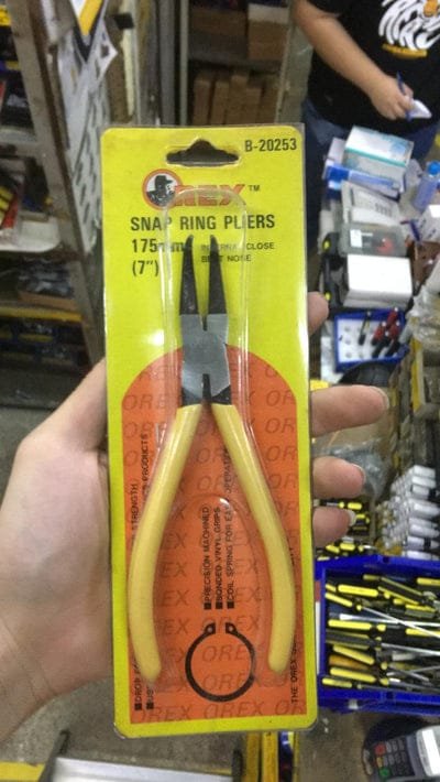Orex 175mm (7") Snap Ring Plier | Model : OREX-B-20253