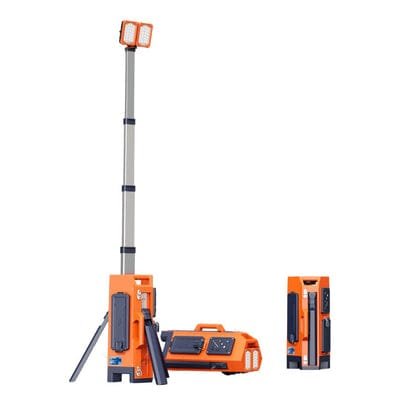 Aiko Tower Light- Model ATL-400-2.2M Portable IP66 Battery