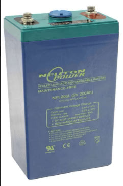 Neuton Power NPL200L 2V 200Ah AGM Battery