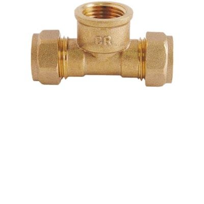 Showy Pipe Tee Cxcxfi 15mmx15mmx1/2"-5044 | Model : SHOWY-5044