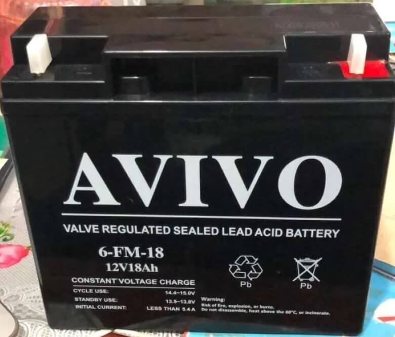 Avivo 6GFM 12V Battery-18Ah SLA Battery