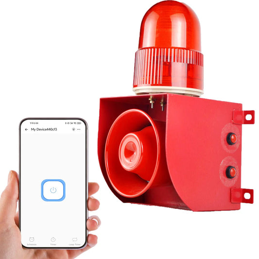 YASONG SLA-01HWIFI WiFi Alarm Siren with App Control & Alexa