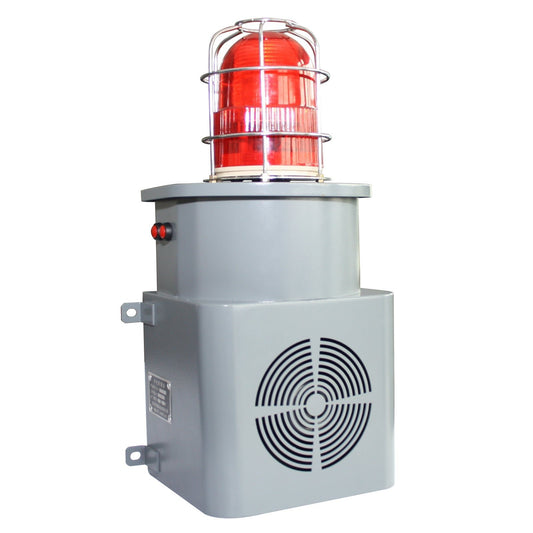 YASONG 130dB Alarm Siren- Anti Collision 50W DC12V Red