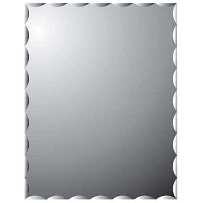 Showy Lace 450x600mm Silver-coated Rectangular Mirror 2922 (2922-500) | Model : SHOWY-2922