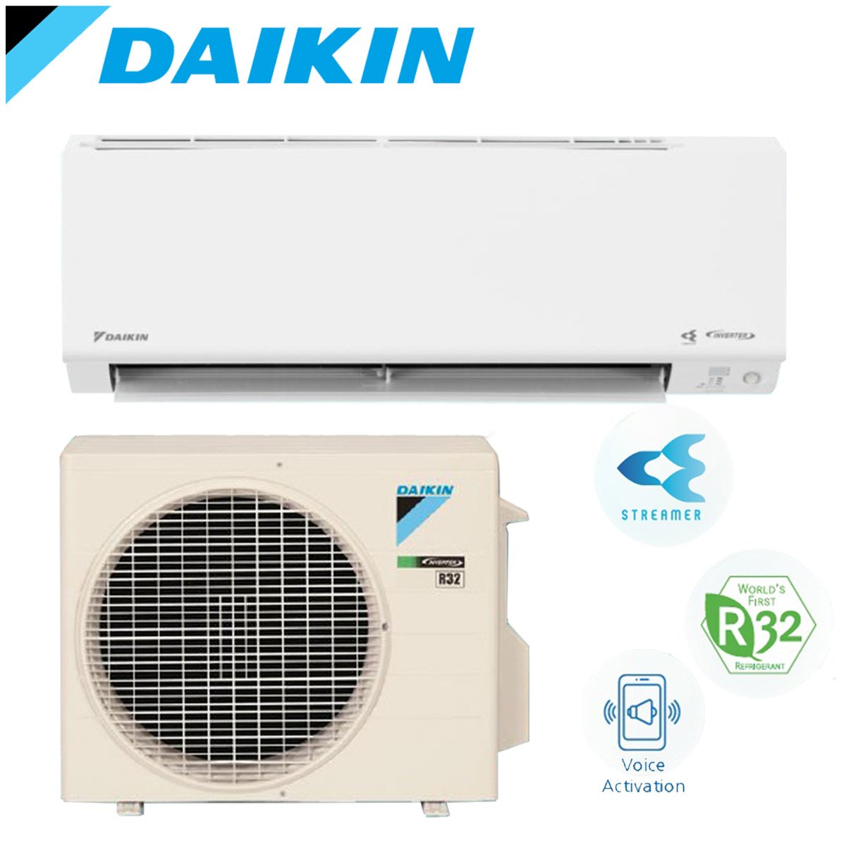 Daikin R32 Single Split Air Conditioner 12 SYS1 RKM35