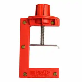 Brady 121505 Butterfly Valve Lockout