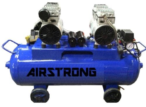 Airstrong 3HP 50L oil Free &amp; Silent Air Compressor | Model: GDG50-ASME-3