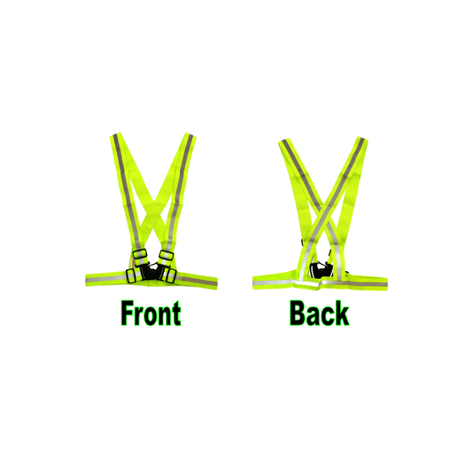 BS High Visibility Reflective Vest Green