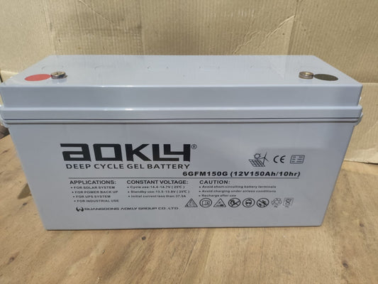 AOKLY 6GFM150G 150Ah Sealed Lead Acid Battery