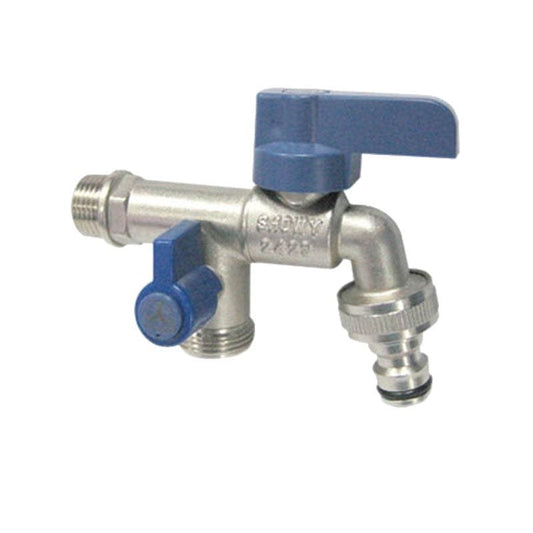Showy 1/2" Garden Tap With Nozzle 2423 | Model : SHOWY-2423