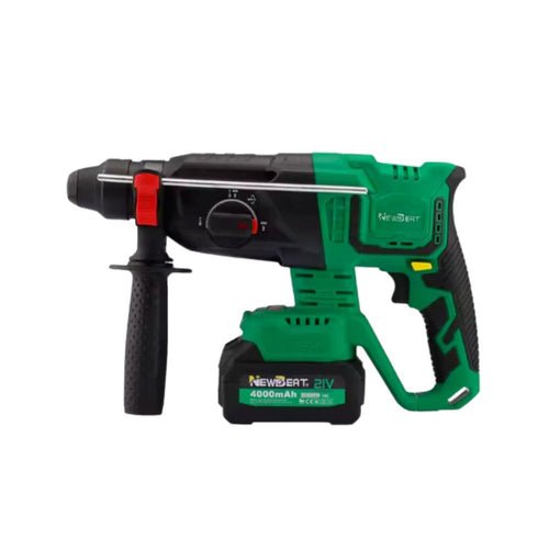 NEWBEAT 21V Cordless Rotary Hammer (BL) C/W 2 Battery &amp; 1 Charger | Model : NBT-CRH-26C