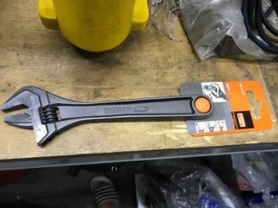 Bahco Adjustable Wrench 8071 8"
