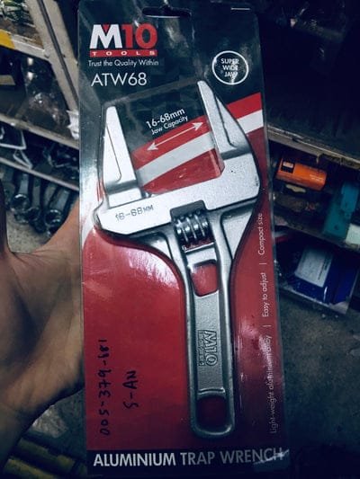 M10 68mm Aluminium Trap Wrench | Model : 005-379-681 (ATW68)