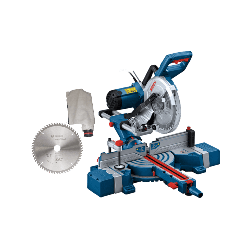 BOSCH GCM 254D Professional Slide Mitre Saw. 1800W. 254mm saw blade.