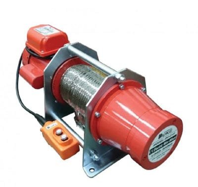 Duke Winch 415V, 500kg, 8mm x 60m Electric Wire Rope Winch 4 Wires | Model : WIN-DU210-3