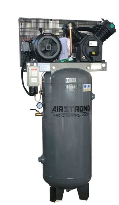 Airstrong Vertical 7.5Hp 220L 415V 175PSI Air Compressor | Model : A-V75
