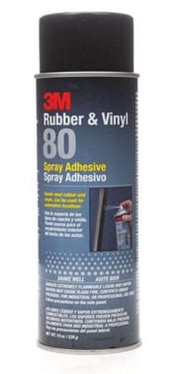 3M Rubber &amp; Vinyl 80 Spray Adhesive | Model : 3M-80