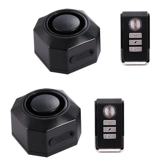 YASONG USB Rechargeable E-Bike Alarm 2 Pack